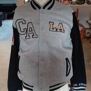 Los Angeles CA jacket  $28.sz small + free scarf